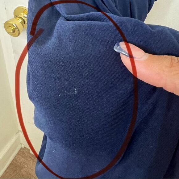 Norma Kamali x Revolve True Navy Ruched Diana Dress Size XL - Picture 8 of 12